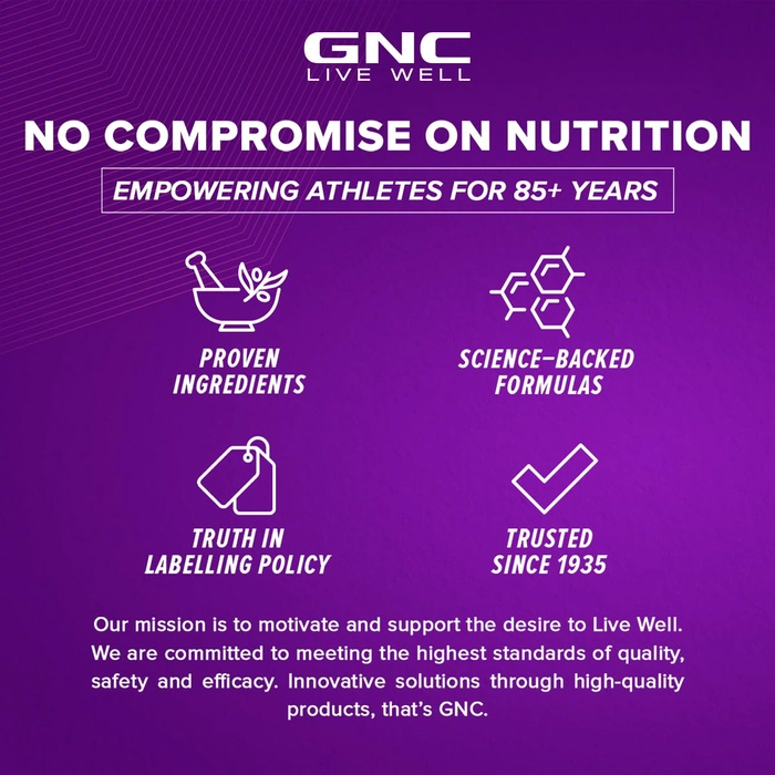 GNC Pro Performance Power Protein Whey Protein Concentrate Creatine 1500mg, L-Glutamine 2218mg, L-Arginine 1054mg, Tribulus Terrestris 500mg, Bcaa 2744mg 1.81kg