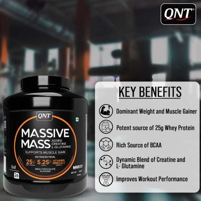 QNT Massive Mass 4kg Irish Chocolate