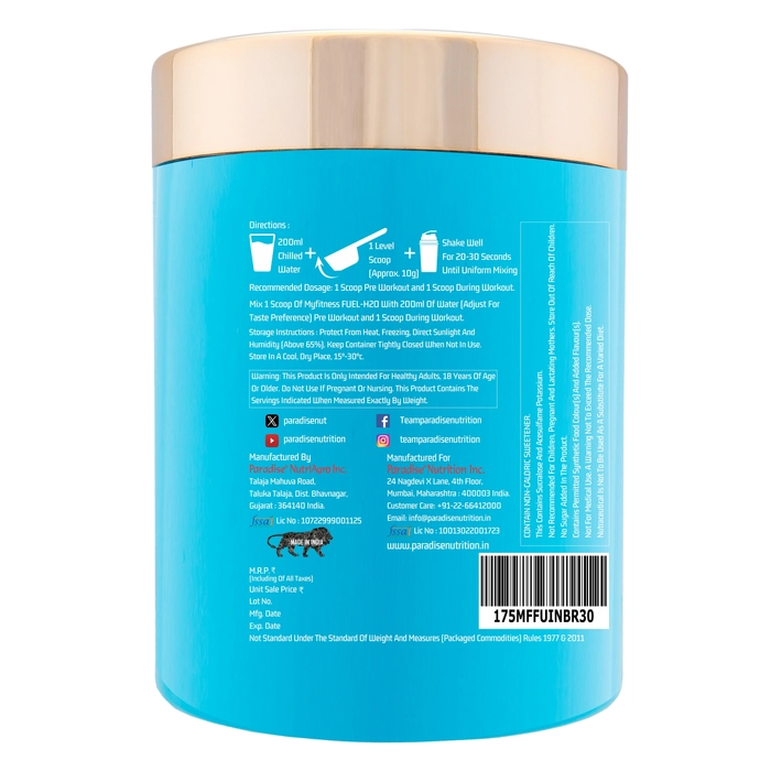 Myfitness FUEL-H2O , 300gm, 30 Servings