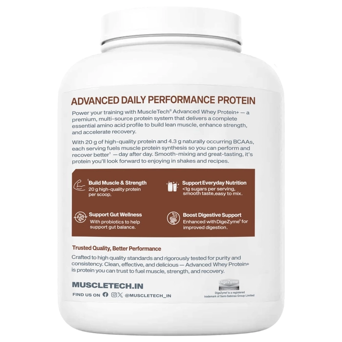 Muscletech Advance Whey Protein+ 1.81kg