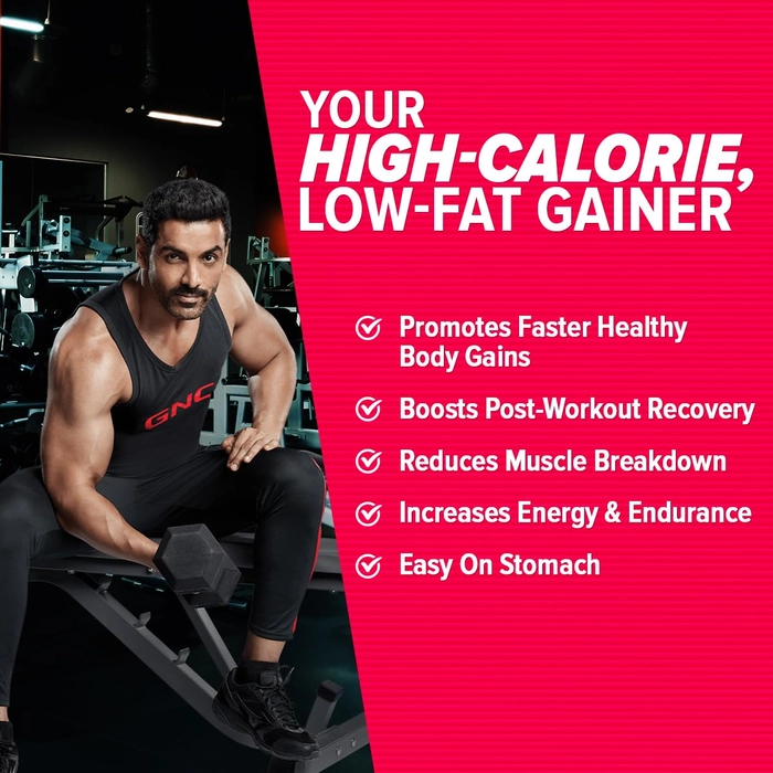 GNC Pro Performance Weight Gainer 2200Kcal, 440g Carbs 6.6lbs 3kg