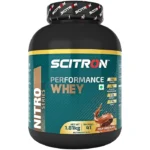 Scitron Nitro Series Performance Whey (30g Protein, 3g Creatine Monohydrate, 8.5 g BCAAs, 17.6 g EAAs ) 4 lb