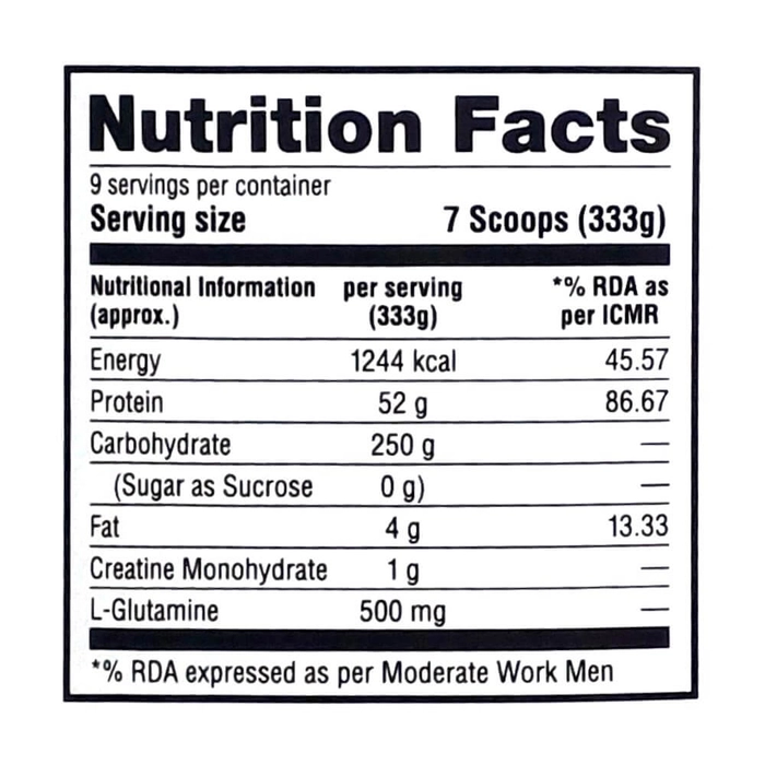 Labrada Muscle Mass Gainer Powder 6.6 lbs, 3 kg