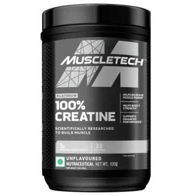Muscletech Platinum 100% Creatine Monohydrate Powder (Unflavoured)