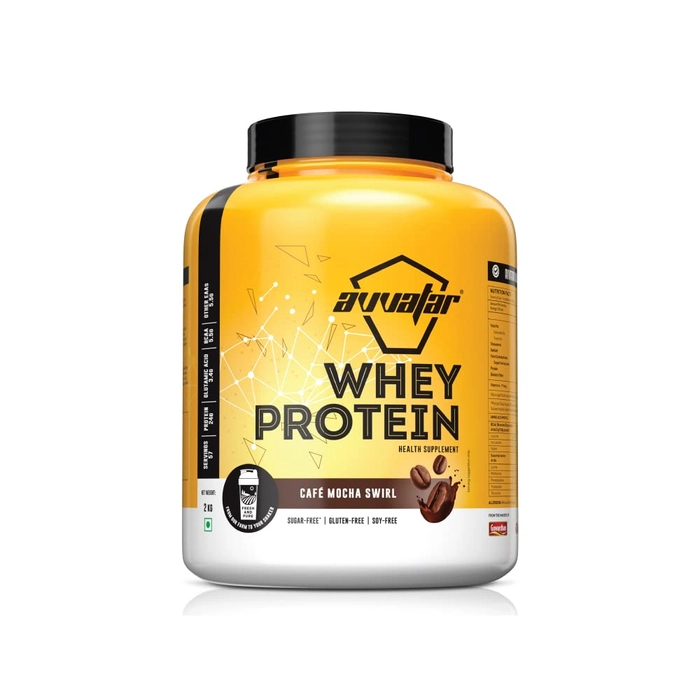 Avvatar Whey Protein, made with 100% Fresh Cow's Milk, 2KG