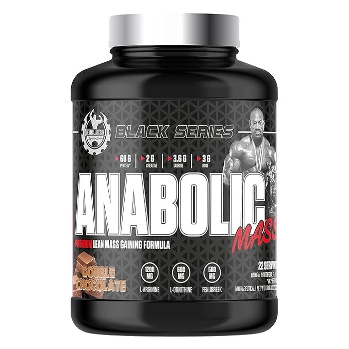 Dexter Jackson Black Series Anabolic Mass Gainer 6 lbs, 2.72 kg
