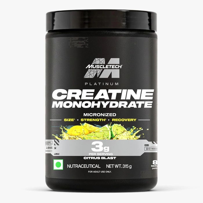 Muscletech Platinum 100% Creatine Monohydrate Powder (Unflavoured)