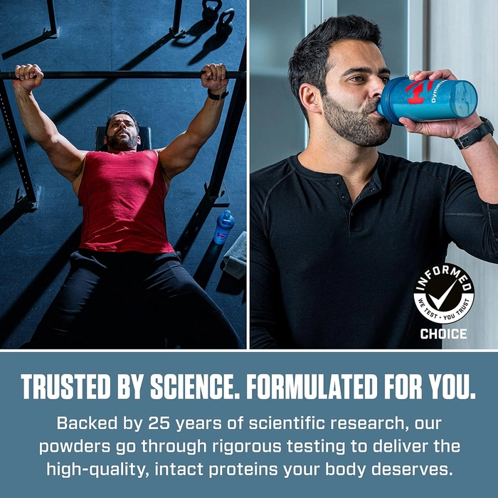 Dymatize Nutrition ISO 100 Whey Protein Powder with Hydrolyzed 100% Whey Protein Isolate, 5 lbs, 2.3 Kg + Free Shaker
