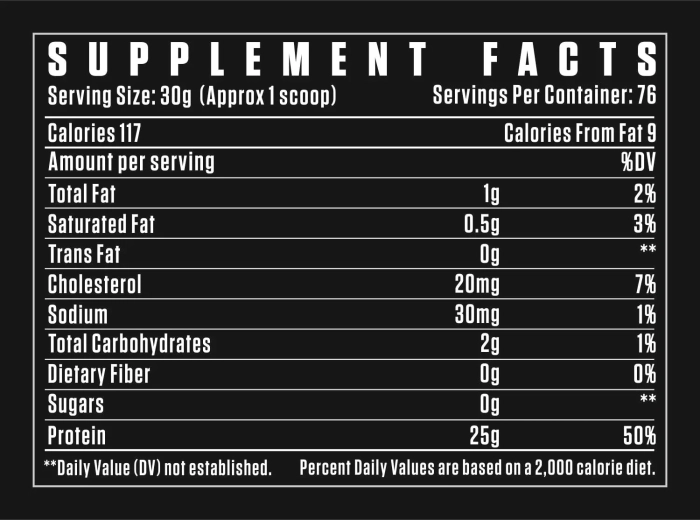 Dexter Jackson Black Series Whey Protein 5lbs , 2.27kg