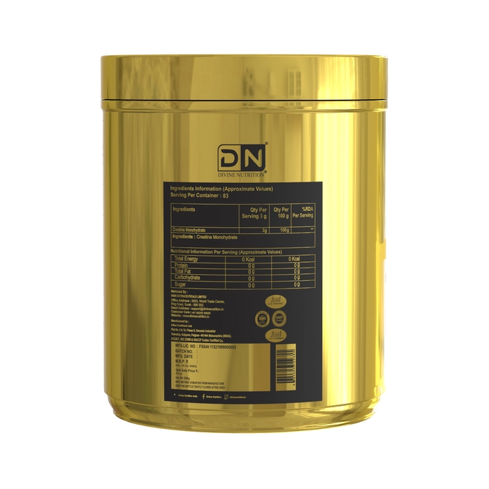 Divine Nutrition Creatine Monohydrate Gold 250g