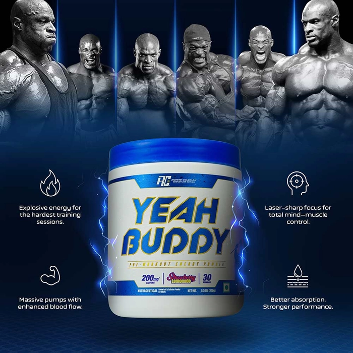 Ronnie Coleman Yeah Buddy Pre-Workout Powder 270g