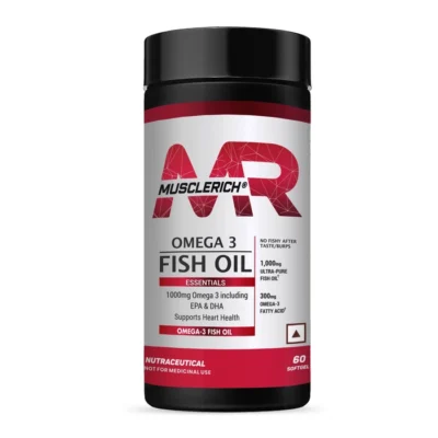 MuscleRich Omega-3 Fish Oil (1000mg Omega 3 including EPA & DHA) 60