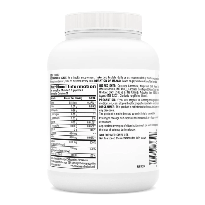 GNC Calcium Plus Magnesium & Vitamin D-3 1000 mg