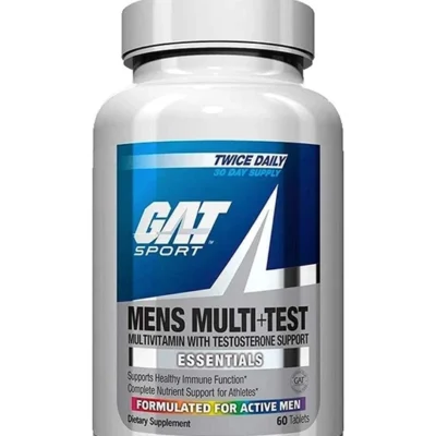 Gat Sports Mens Multi+Test Multivitamin With Testosterone Support (60 Caps)
