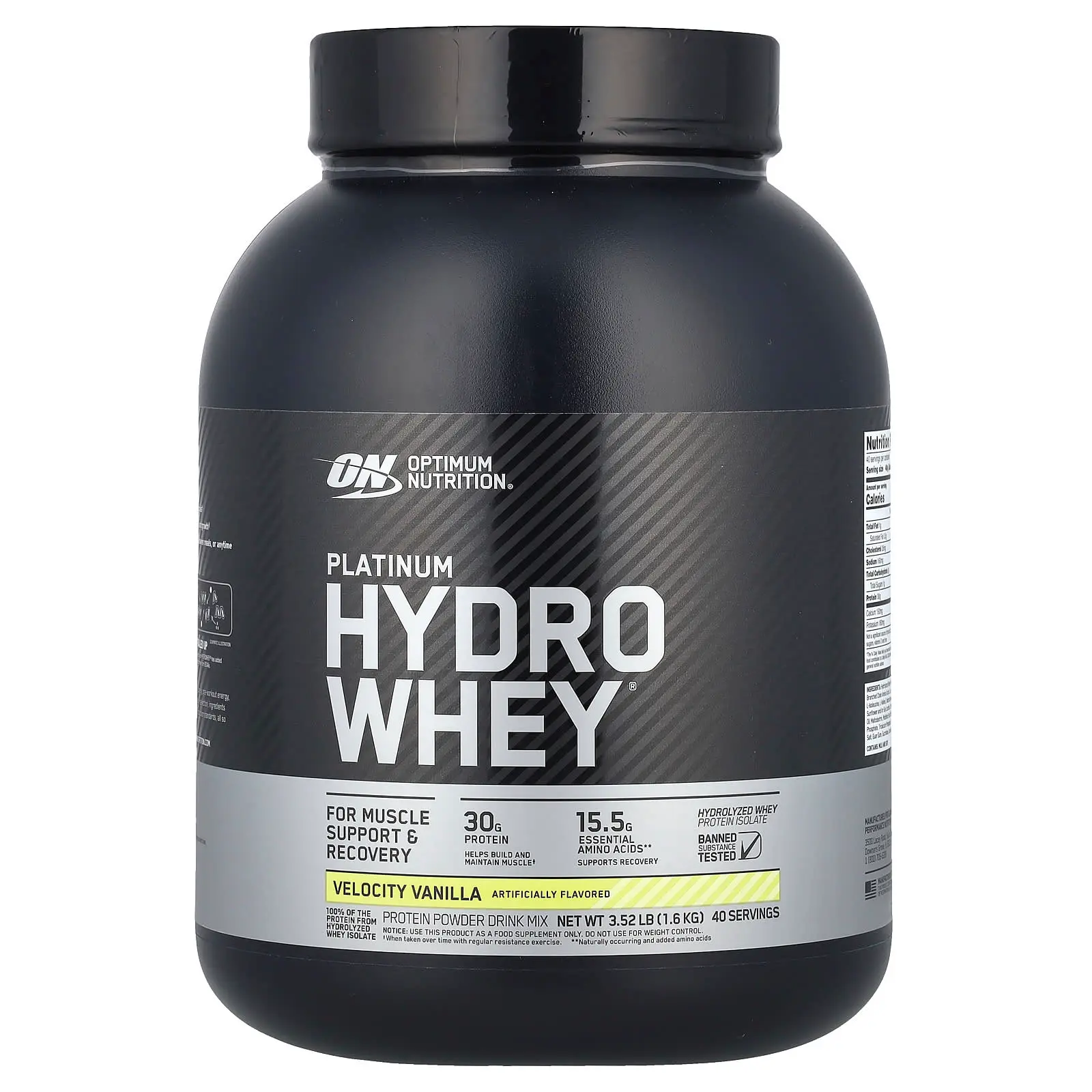 Optimum Nutrition Platinum HydroWhey