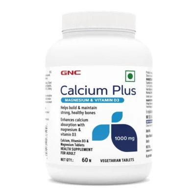 GNC Calcium Plus Magnesium & Vitamin D-3 1000 mg