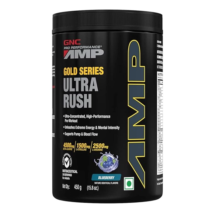GNC AMP Gold Series Ultra Rush 450g