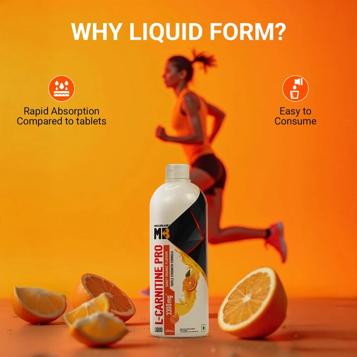 MuscleBlaze Liquid L-Carnitine PRO 450ml