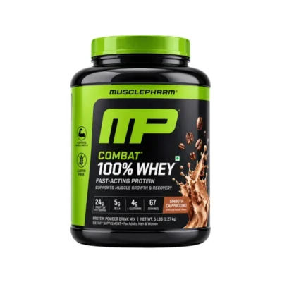 MusclePharm Combat 100% Whey Protein Powder 5 lbs, 2.27 kg