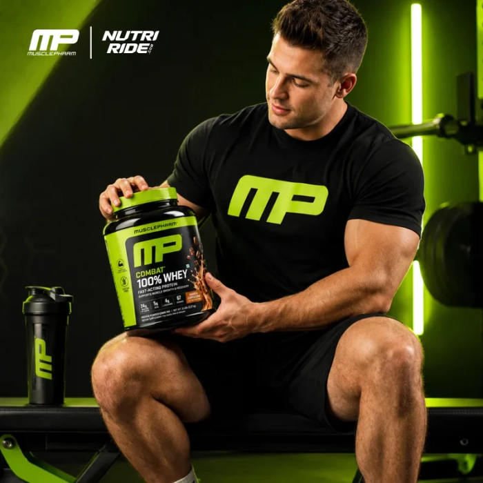 MusclePharm Combat 100% Whey Protein Powder 5 lbs, 2.27 kg