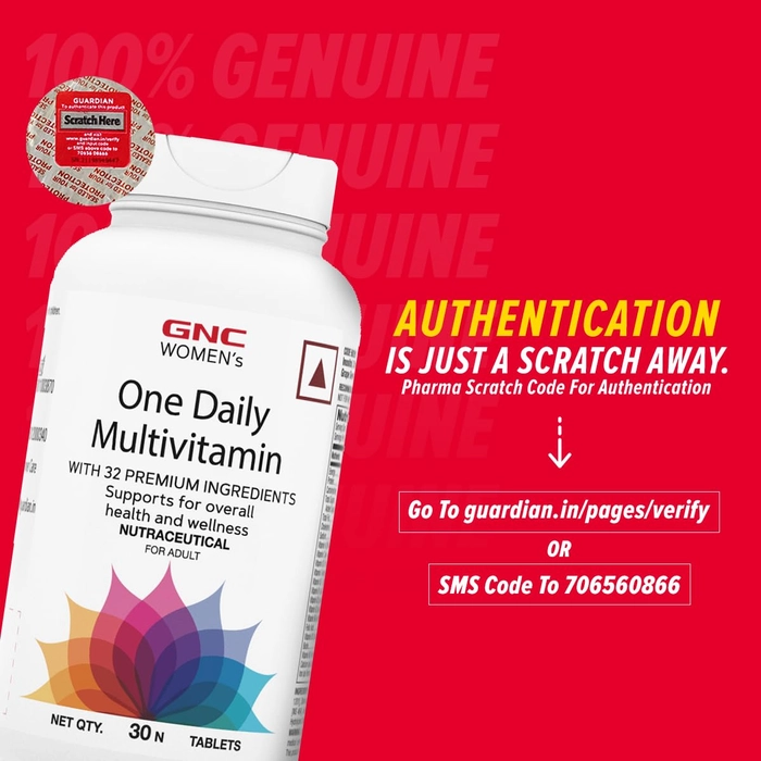 GNC Women One Daily Multivitamin With 32 Premium Ingredients (30 Tablets)