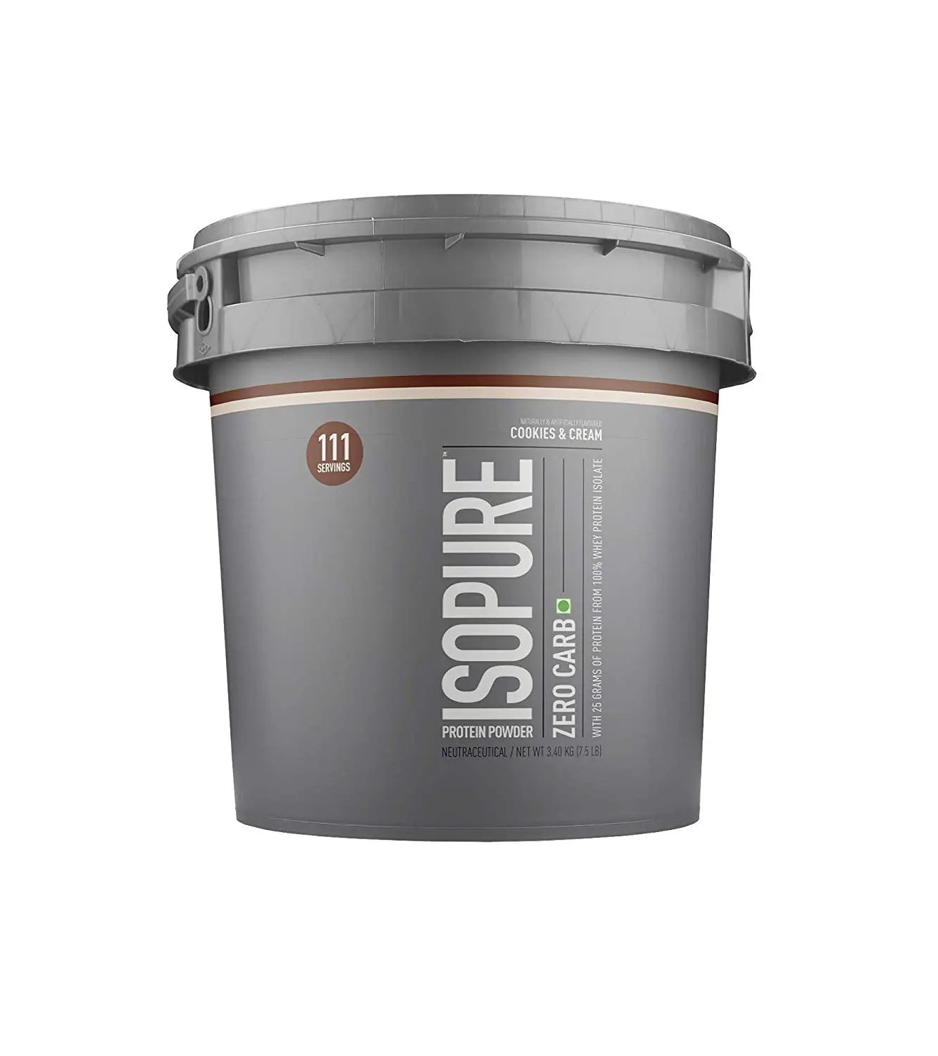 NATURE BEST ISOPURE ZERO CARBS 7.5LB(3.4KG) COOKIES & CREAM