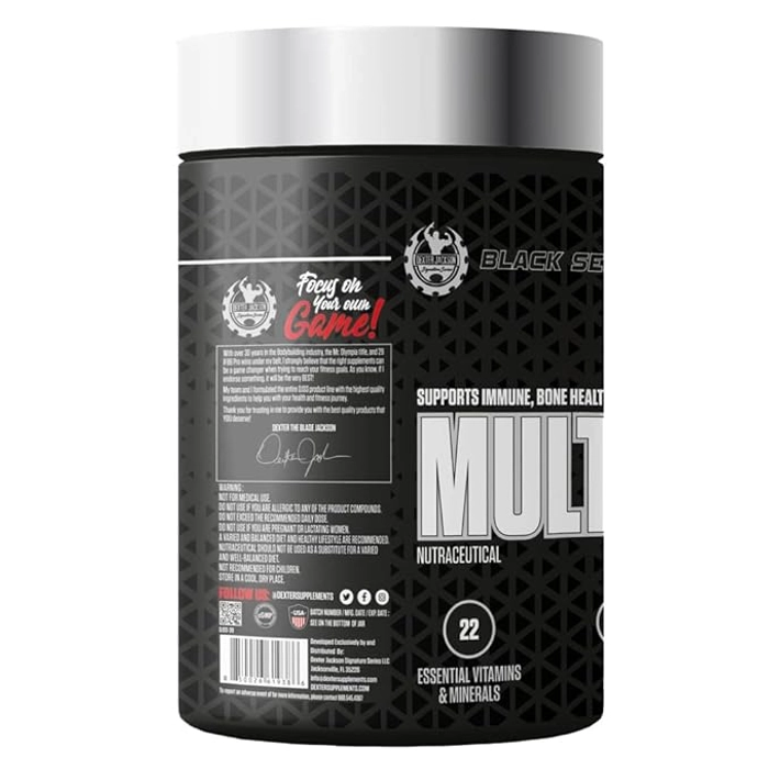 Dexter Jackson Black Series Multi-vit Complete 120 Tablets