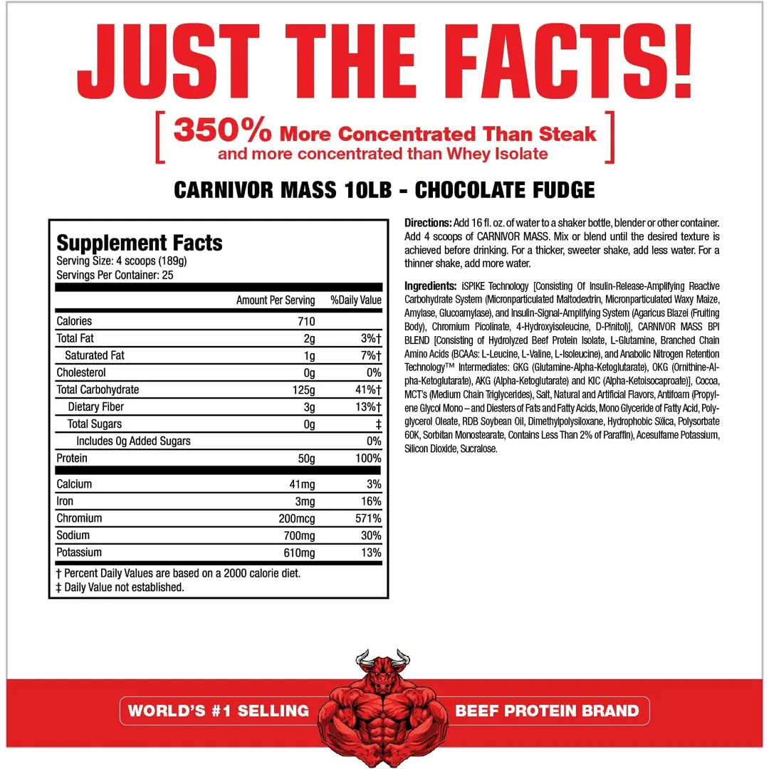MuscleMeds Carnivor Mass Gainer