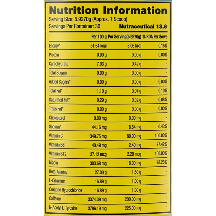 Cellucor C4 Original Pre-Workout 180g (30 Servings)