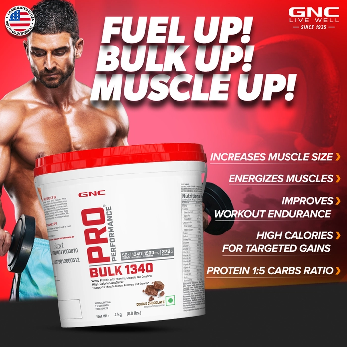 GNC Pro Performance Bulk 1340 4Kg