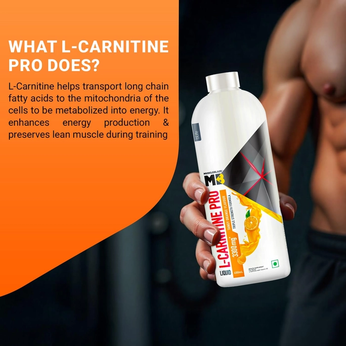 MuscleBlaze Liquid L-Carnitine PRO 450ml