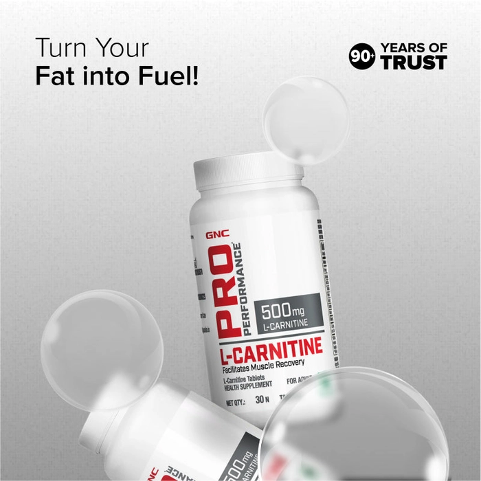 GNC Pro Performance L-Carnitine 500MG Tablets