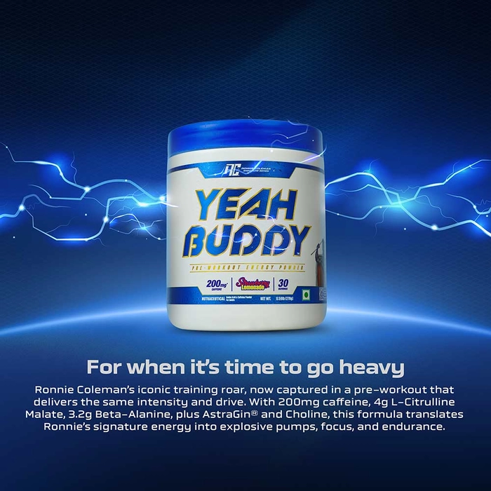 Ronnie Coleman Yeah Buddy Pre-Workout Powder 270g