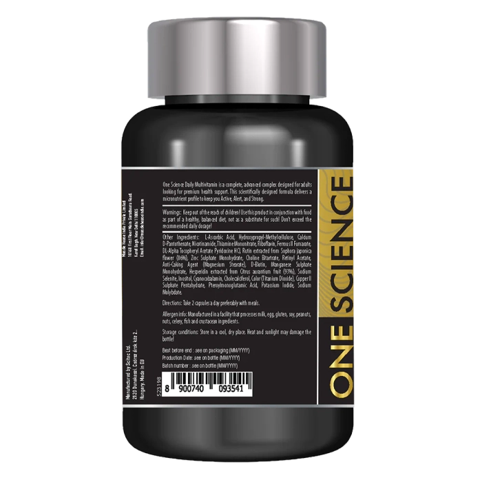 One Science Nutrition Daily Multivitamin 60 Capsules