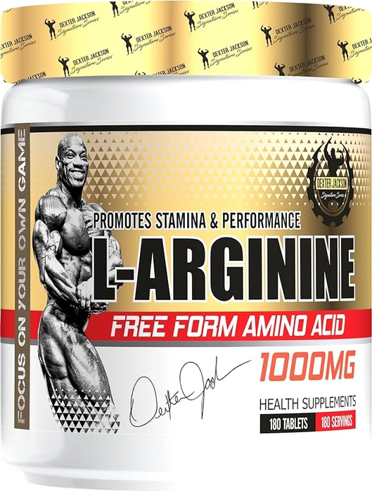 Dexter Jackson Arginine 1000mg, 180 Tablets