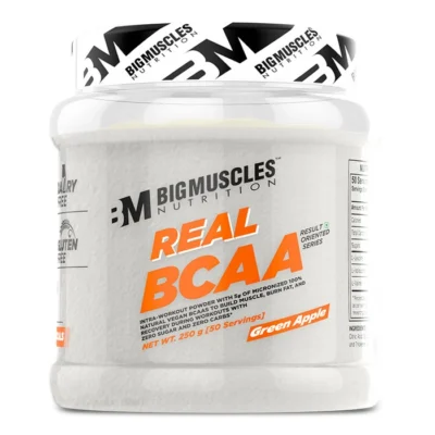 Big Muscles Nutrition Real BCAA 0.55 lbs, 250 gm (50 Servings)
