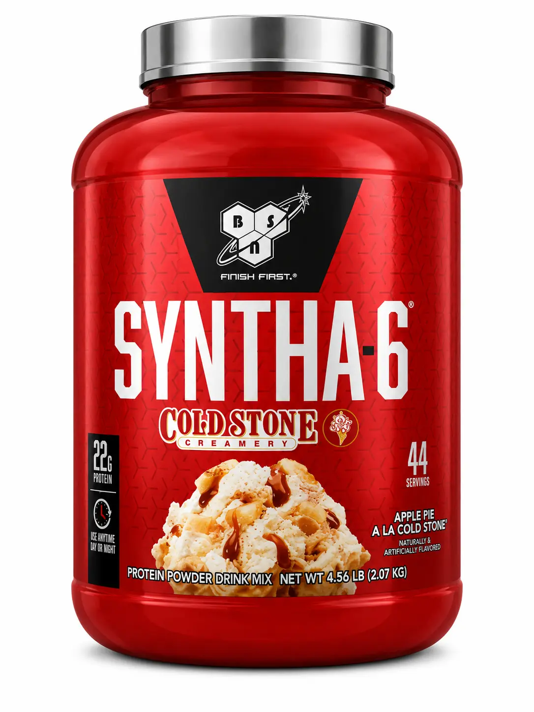BSN Syntha-6 Protein Powder – Cold Stone Creamery Apple Pie A La Cold Stone® | 22g Protein | 44 Servings | 4.56 lb (2.07kg)
