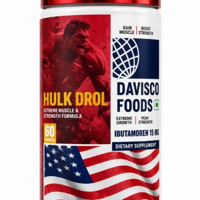 Davisco Foods Hulk Drol Extreme Muscle & Strength Formula | Advanced Performance Support