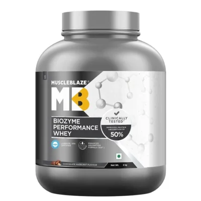 MuscleBlaze Biozyme Performance Whey Protein, 4.4 lbs, 2 kg