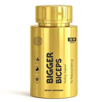 Bigger Biceps Hardening Compound | Strength, Pump & Muscle Size Support | 30 Tablets