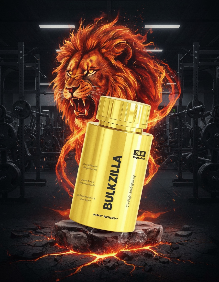 Bulkzilla 1500mg Muscle & Strength Support Formula | 30 Capsules