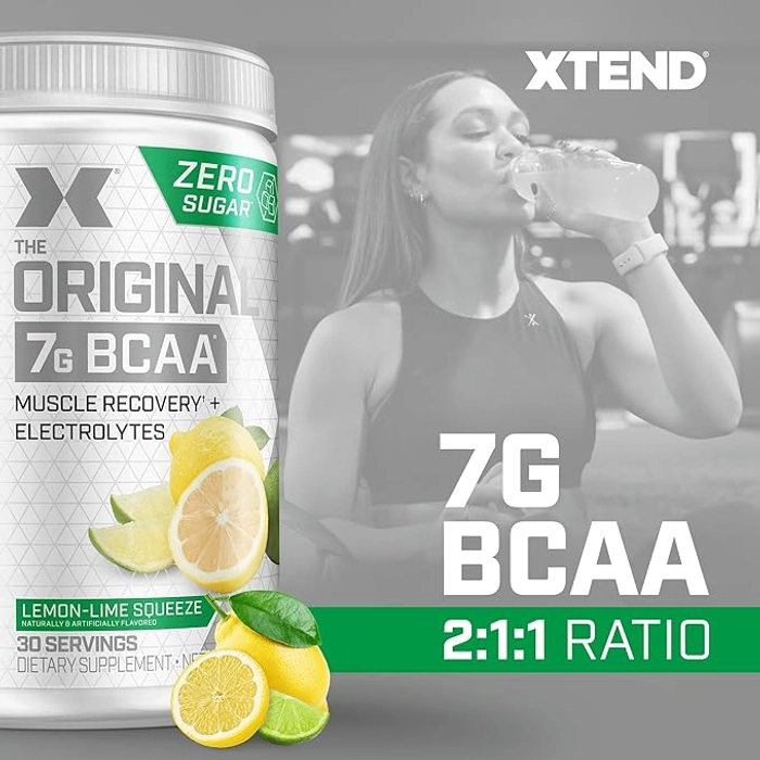 Scivation Xtend BCAA Intra workout powder 7gm BCAA, (30 Servings)