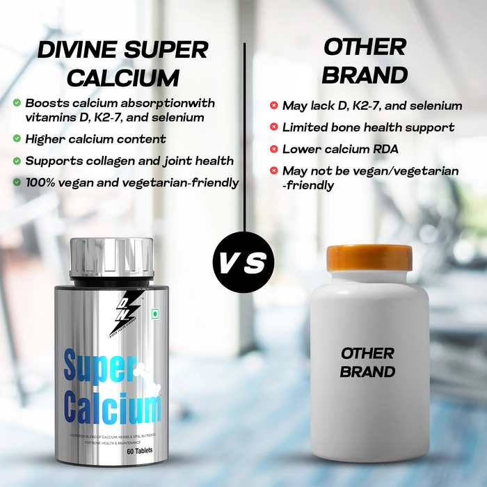 Divine Nutrition Multivitamin Super Calcium 60 Tablets