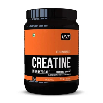 QNT Creatine Monohydrate 250 Grams (83 Servings)