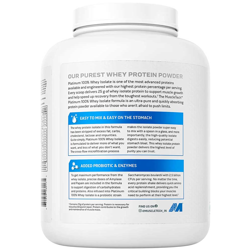 MuscleTech Platinum Whey Isolate