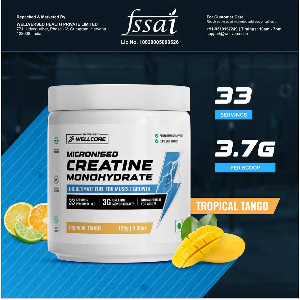 Wellcore Micronised Creatine Monohydrate