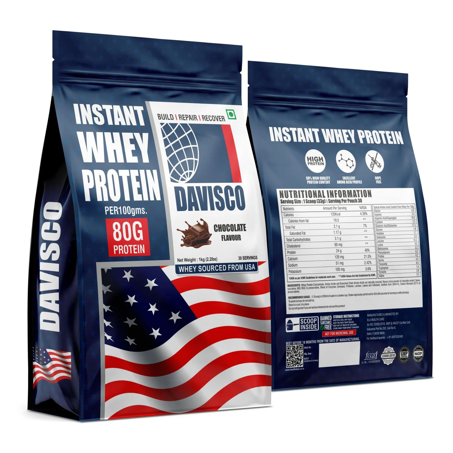 Davisco Foods Instant Whey Protein