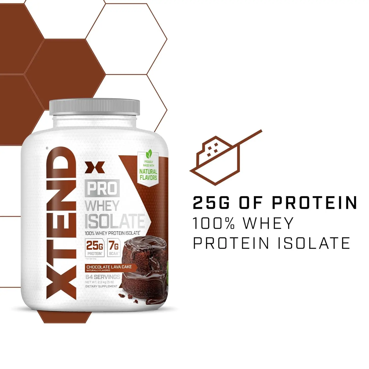 XTEND Pro Whey Isolate Chocolate Lava Cake