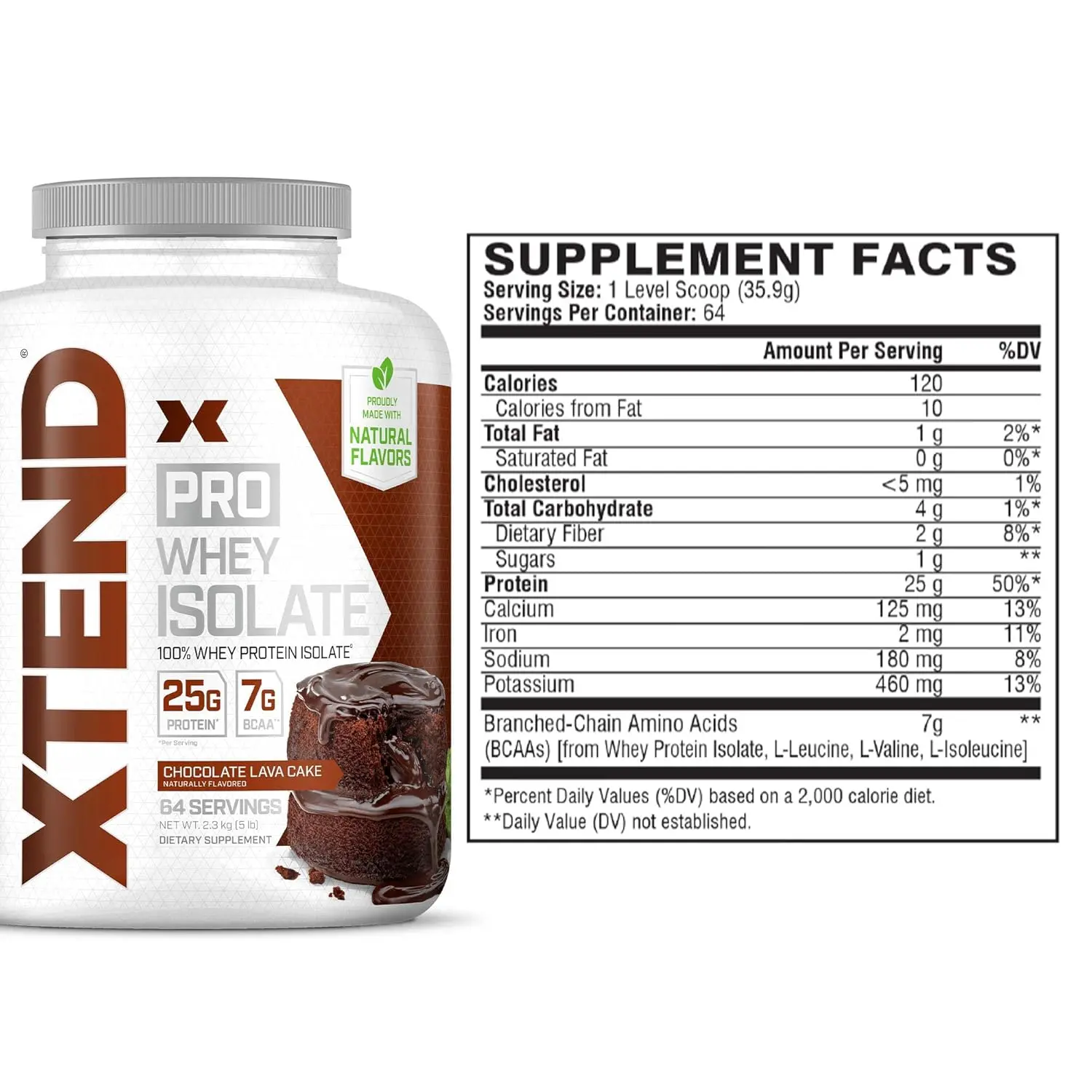XTEND Pro Whey Isolate Chocolate Lava Cake