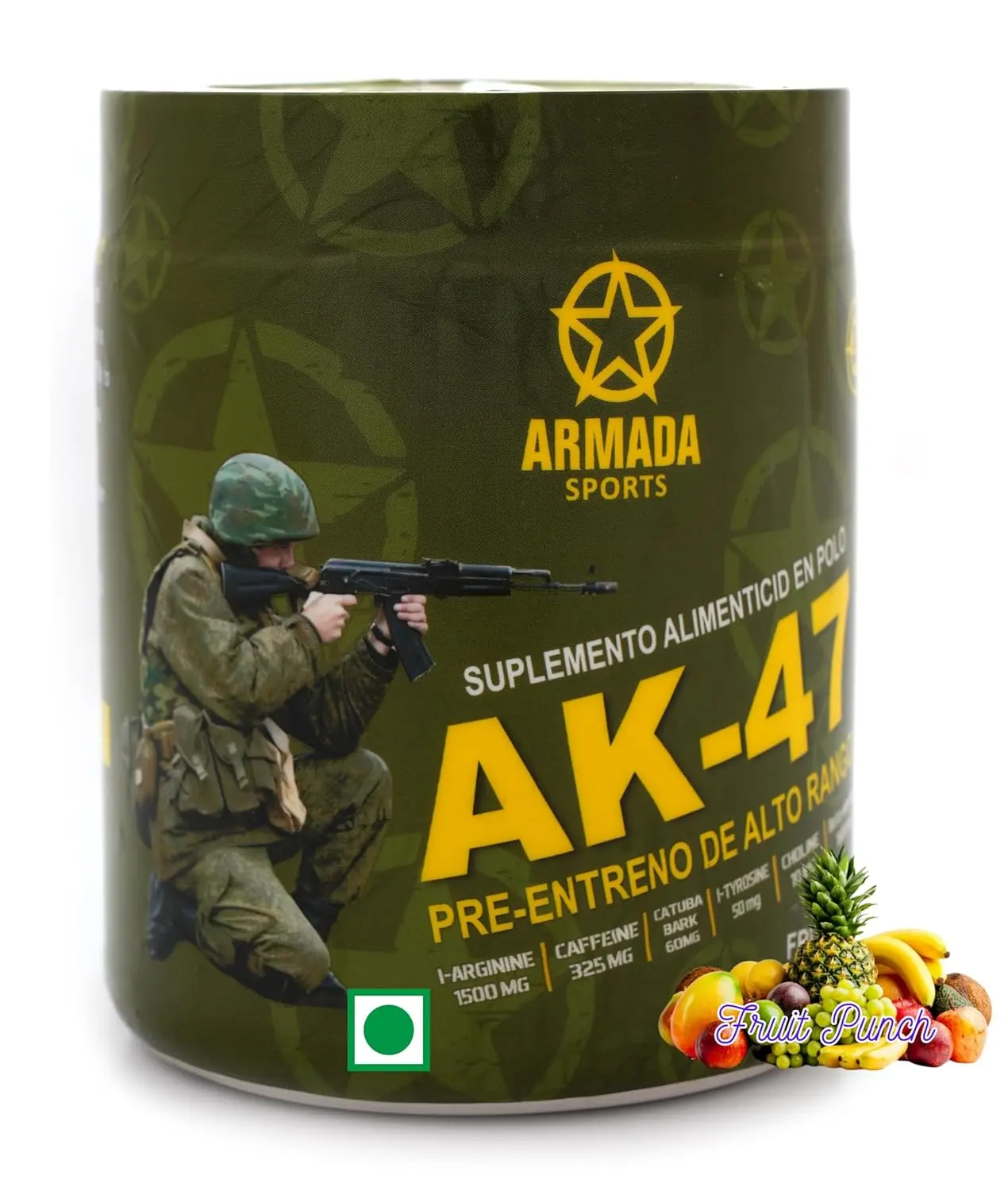 Armada Sports AK-47 Pre Workout Fruit Mango